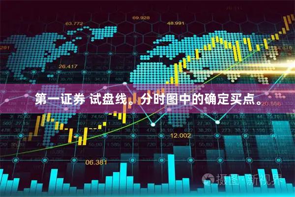 第一证券 试盘线。分时图中的确定买点。