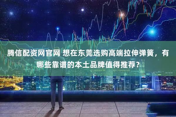 腾信配资网官网 想在东莞选购高端拉伸弹簧，有哪些靠谱的本土品牌值得推荐？